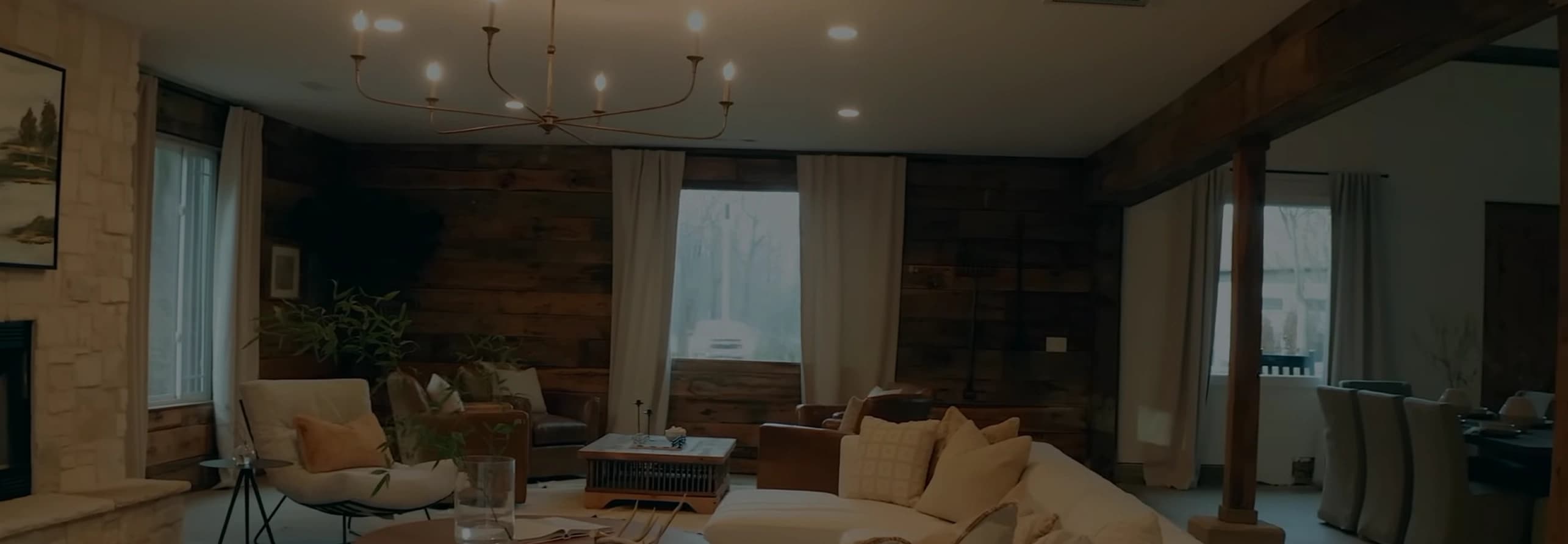 Modern interior living room