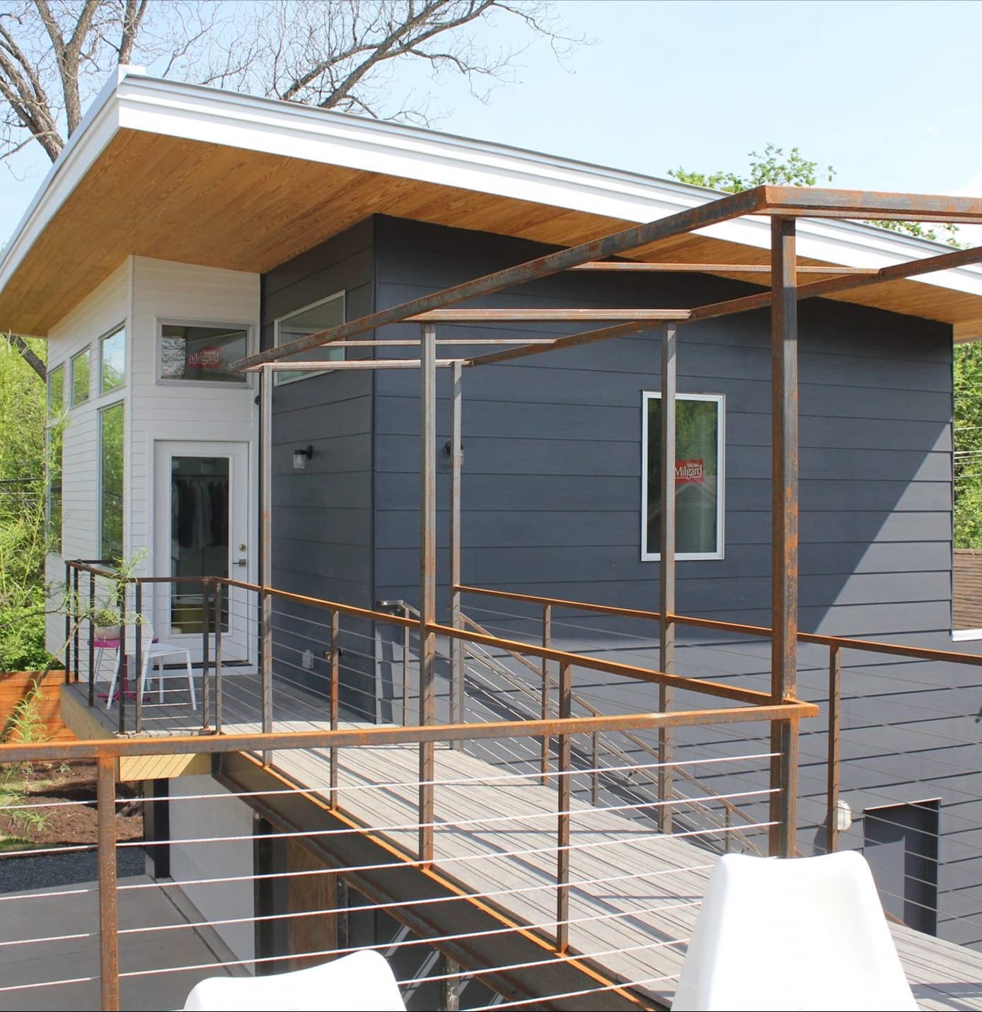 Modern house exterior